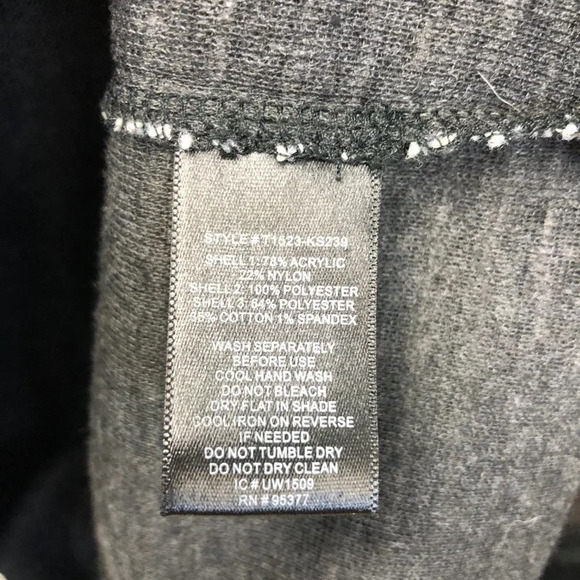 Sanctuary Mixed Media Black Sweater - Picture 6 of 6